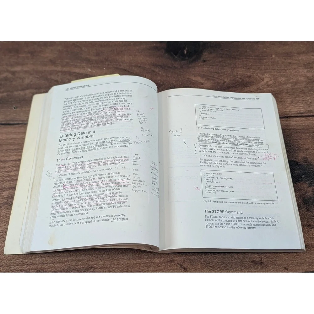 dBASE III Handbook Que Database Management System Programming Guide - Picture 5 of 6